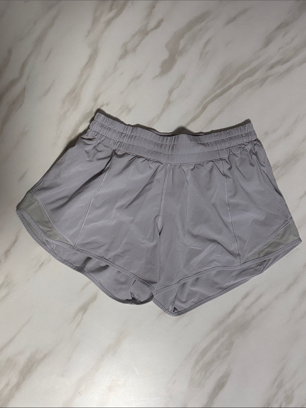 lululemon athletica Light Gray Women's Athletic Shorts